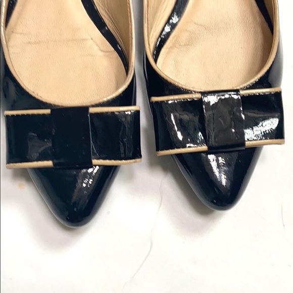 Kate Spade Elise Patent Leather Pointy Toe Flats - Picture 3 of 12